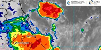 Se espera fin de semana lluvioso para la zona norte de Veracruz