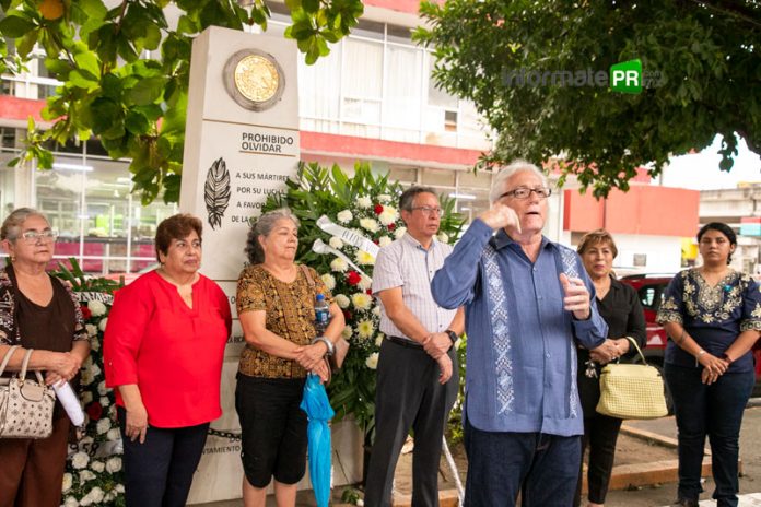 Sergio Abdías Altamirano Herrera, hijo del asesinado periodista Alberto J. Altamirano, asesinado hace más de 60 años (Foto: Jorge Huerta E.)