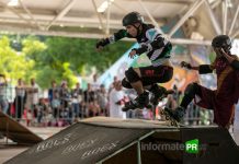 Competencia de Otoño de SkateCross en la ciudad de Poza Rica (Foto: Jorge Huerta E.)