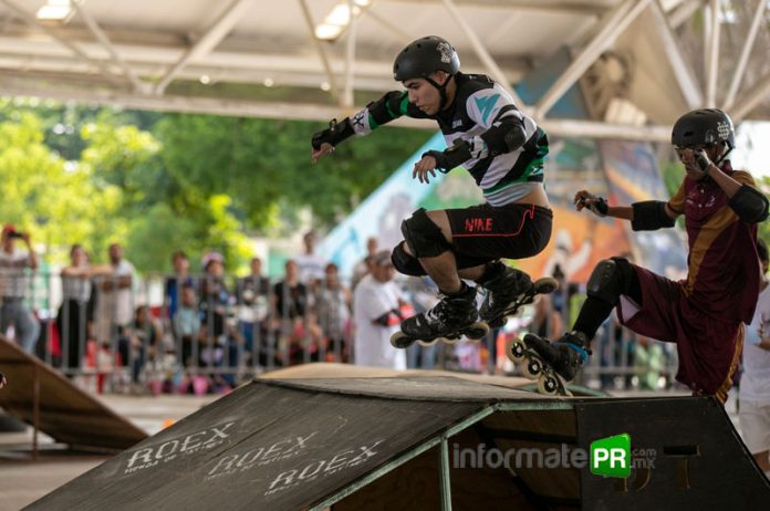 Competencia de Otoño de SkateCross en la ciudad de Poza Rica (Foto: Jorge Huerta E.)