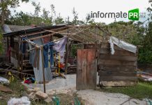 En arroyo del maíz algunas viviendas se quedaron sin techo (Foto: Jorge Huerta E.)