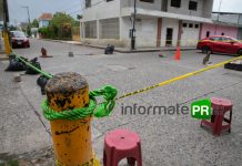 Bloquean la avenida Independencia ante la indiferencia de autoridades por la falta de energía eléctrica (Foto: Jorge Huerta E.)