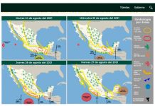 Alertan por tormenta tropical 23