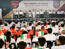 La actividad de la refinería de Dos Bocas finalmente produce derivados del hidrocarburo