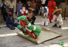 Ninín, celebración del día de muertos en Papantla (Foto: Jorge Huerta E.)