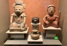 En la cultura de las Remojadas, en el centro de Veracruz se utilizó en el arte escultórico el "chapopotli", de acuerdo a información del Museo Nacional de Antropología de la CDMX (Foto: Jorge Huerta E.)